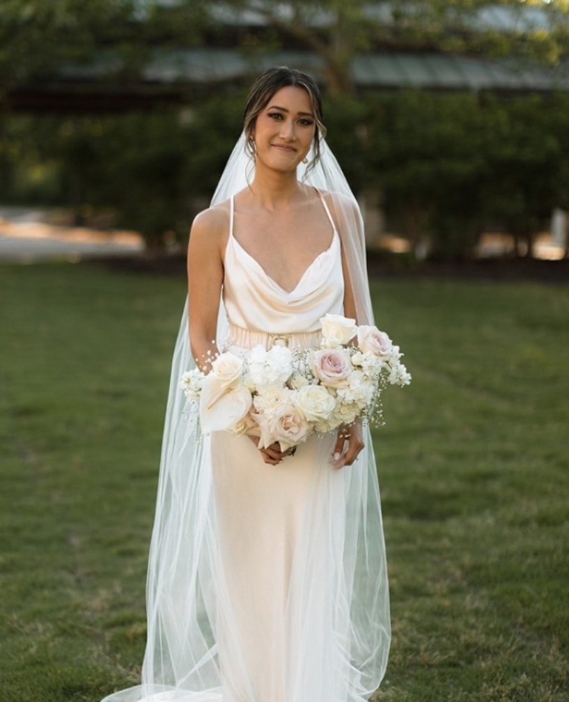 Bride getting ready