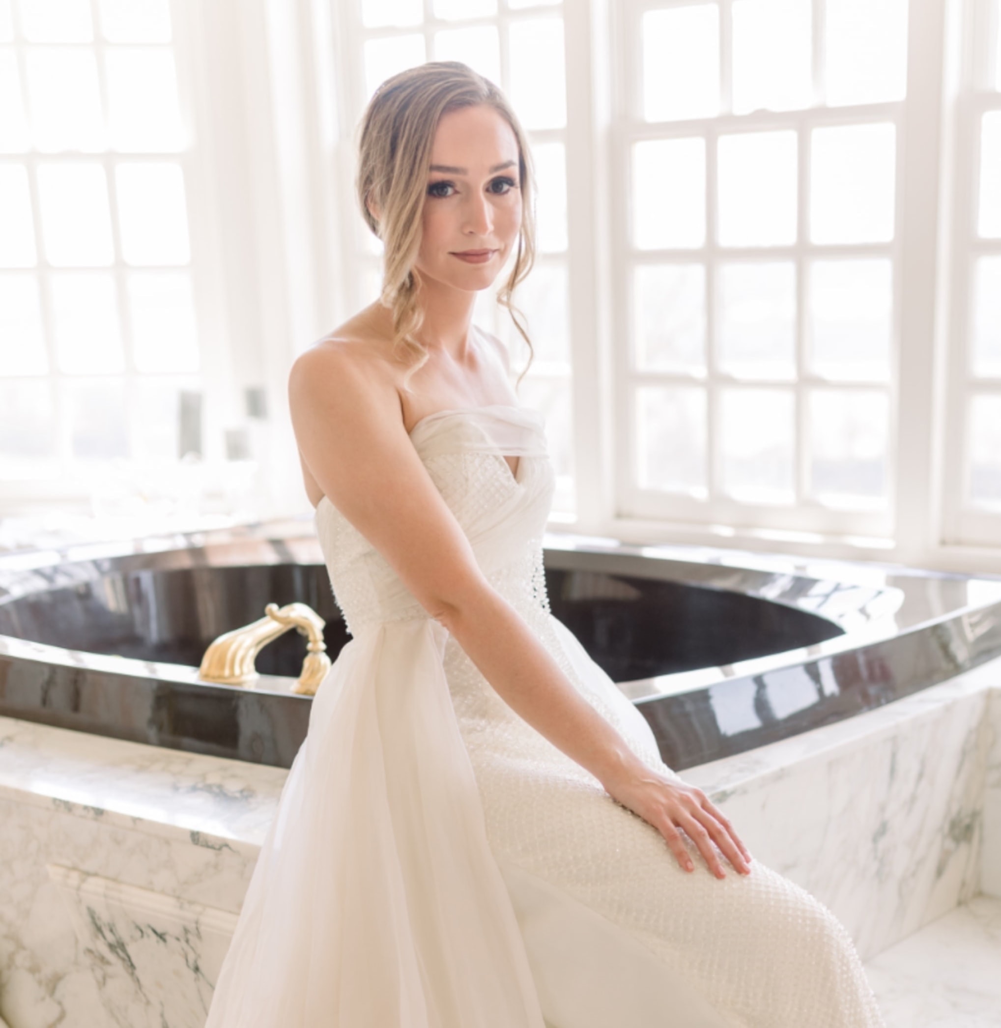 Bridal makeup look