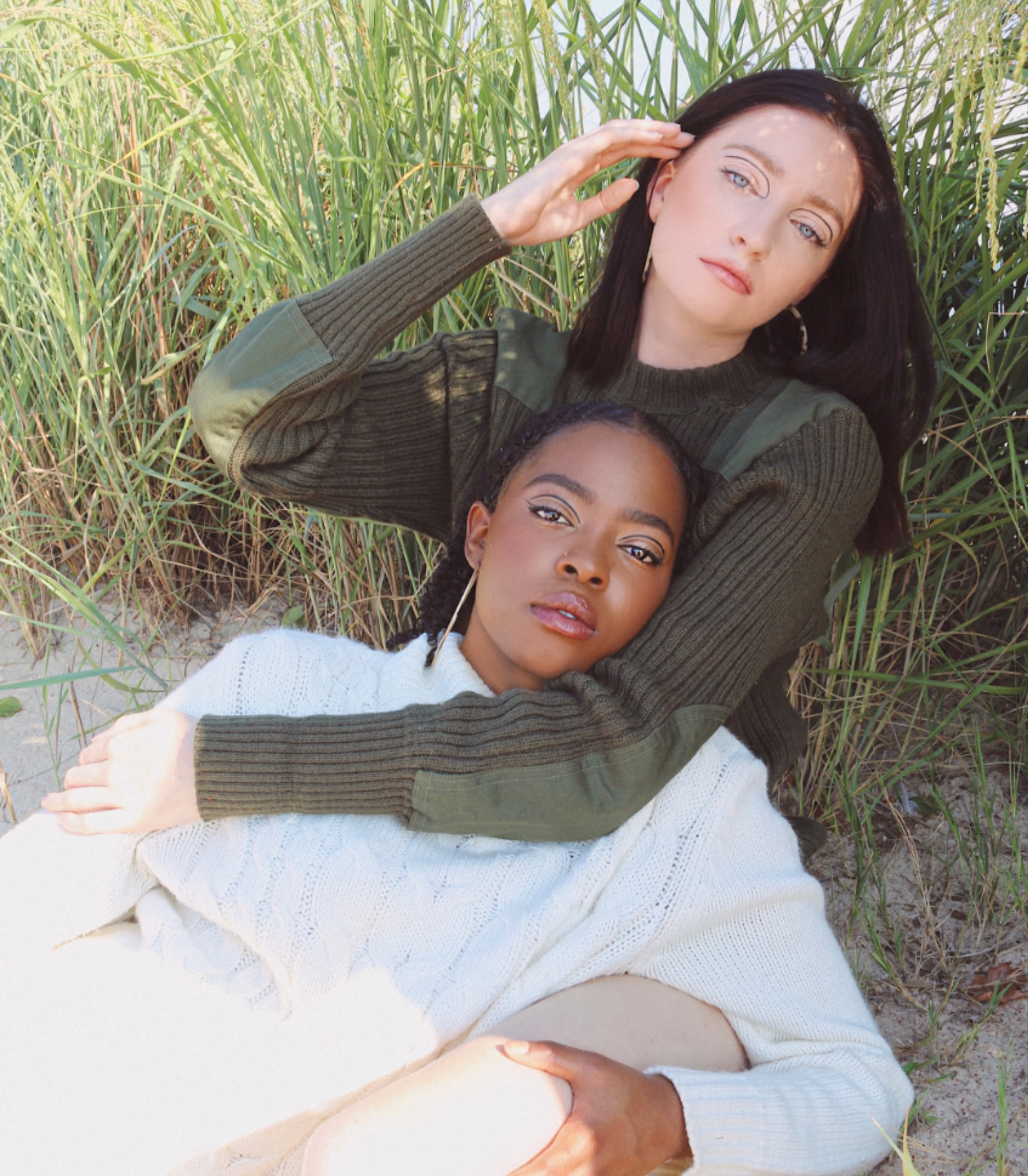 High fashion editorial makeup