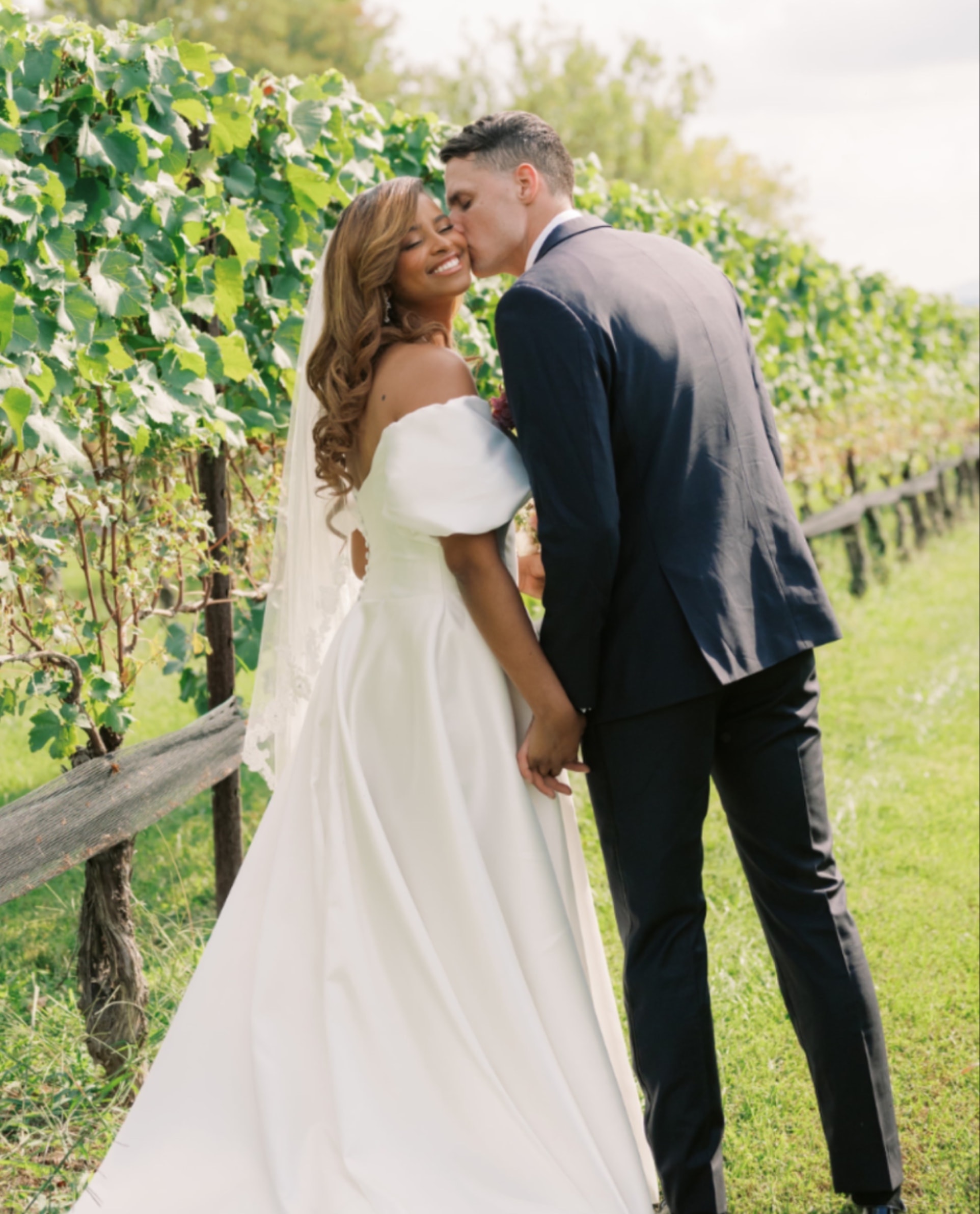 Romantic bridal glam